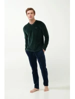 Vamp - Klasické sametové pyžamo 21715 - Vamp Vamp - Klasické sametové pyžamo 21715 - Vamp