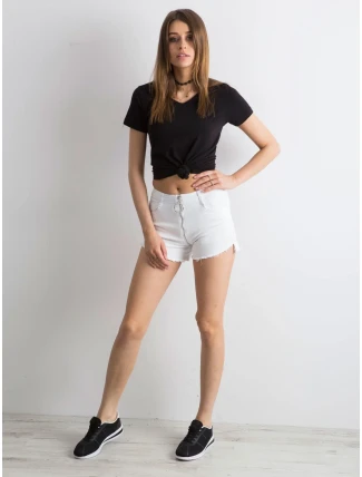 JMP SN JE1161 šortky.12 bílých JMP SN JE1161 šortky.12 bílých