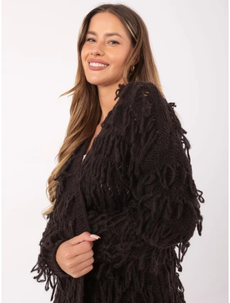 Jumper MI SW 0820.85 tmavě hnědý