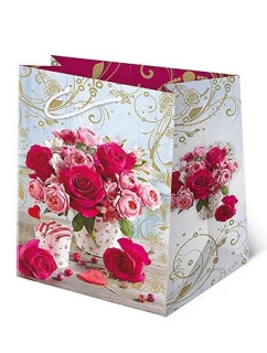 Peacock bag T-16 Set 120 červených růží A'10