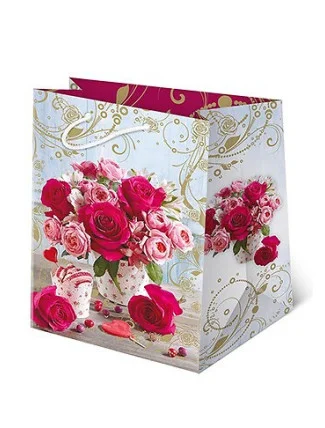 Peacock bag T-16 Set 120 červených růží A'10