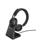 Jabra Evolve2 65 UC Stereo USB-C Link380c bezdrátová sluchátka do uší + stojan
