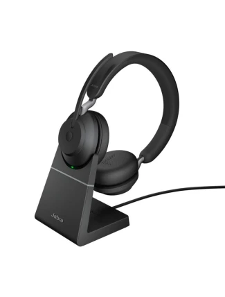Jabra Evolve2 65 UC Stereo USB-C Link380c bezdrátová sluchátka do uší + stojan