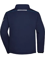 Daiber JN 853 Pracovní zimní softshellová bunda - Color 02.0853 navy/turquoise Daiber JN 853 Pracovní zimní softshellová bunda - Color 02.0853 navy/turquoise