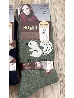 Ponožky WiK SO&LI 3002 vzor 12 Angora 35–42 Ponožky WiK SO&LI 3002 vzor 12 Angora 35–42