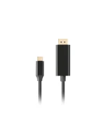 LANBERG KABEL USB-C(M)->DISPLAYPORT(M) 3M 4K 60HZ ČERNÝ CA-CMDP-10CU-0030-BK