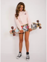 Halenka D10600T02568D světle růžová Halenka D10600T02568D světle růžová