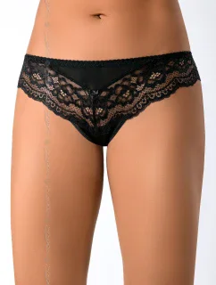 Tanga Zaina V-7608 černá - Axami