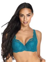 Dámská podprsenka M-3344/22 Cora Tmavě tyrkysová - Mat Dámská podprsenka M-3344/22 Cora Tmavě tyrkysová - Mat