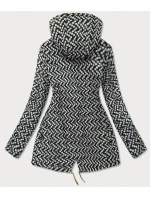 Dámská oboustranná bunda parka (W662BIG)
