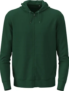 Stedman Classic Zip Hoodie Mikina s kapucí "Classic" 05.4500 bottle green