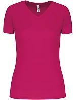 Kariban ProAct PA 477 Dámské sportovní tričko s výstřihem do V 20.P477 fuchsia Kariban ProAct PA 477 Dámské sportovní tričko s výstřihem do V 20.P477 fuchsia