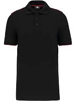 WK WK 270 Pánské pracovní piqué polo "Day-to-Day" 20.W270 black/red WK WK 270 Pánské pracovní piqué polo "Day-to-Day" 20.W270 black/red