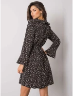 Šaty DHJ SK 13891A 1.10P černá a béžová