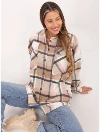 Košile DN KS 3841.02 černá a béžová