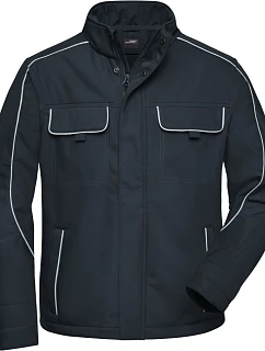 Daiber JN 884 Pracovní softshellová bunda - Solid 02.0884 carbon
