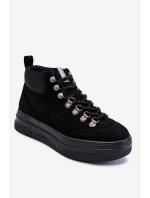 Boty Cross Jeans KK2R4074C Černé Boty Cross Jeans KK2R4074C Černé