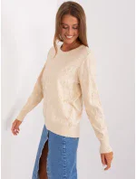 Jumper AT SW 2231.99P světle béžová
