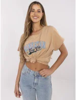 Tričko CLM TS 0023.94 camel