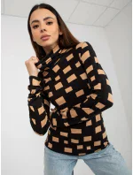 Dámská halenka LK BZ 509197.53P černá - FPrice