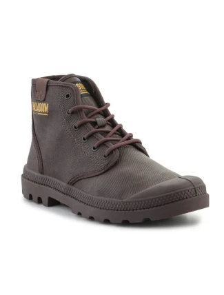 Boty Palladium PAMPA HI COATED U 74375-249-M Dark Cocoa Boty Palladium PAMPA HI COATED U 74375-249-M Dark Cocoa