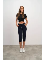 Vamp - Pohodlné dámské teplákové kalhoty 18375 - Vamp Vamp - Pohodlné dámské teplákové kalhoty 18375 - Vamp