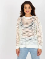Dámský svetr BA SW 9006 .38P ecru - FPrice Dámský svetr BA SW 9006 .38P ecru - FPrice