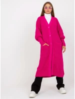 Kardigan TW SW BL 0100.38X fuchsiový