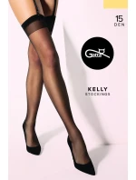 Dámské punčochy k podvazkovému pásu KELLY - Stretch