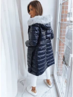 Dámský prošívaný zimní kabát DORTANO navy blue FashionStreet TY3659