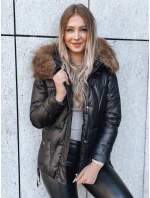 Dámská zimní bunda SNOW černá FashionStreet TY3818