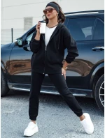 Dámský teplákový komplet AMILIA PREMIUM black FashionStreet AY1098 Dámský teplákový komplet AMILIA PREMIUM black FashionStreet AY1098