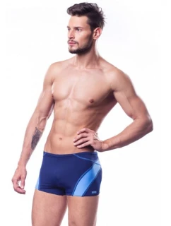 050 pánské plavky, modré S