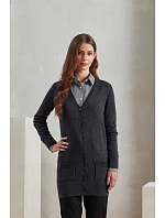 Premier PR 698 Dámský cardigan dlouhý 39.0698 navy Premier PR 698 Dámský cardigan dlouhý 39.0698 navy