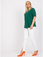 Tričko RV TS 6330.92P tmavě zelená Tričko RV TS 6330.92P tmavě zelená