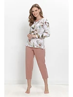 3615 DÁMSKÉ DLOUHÉ PYŽAMO DENISA M–XL 3615 DÁMSKÉ DLOUHÉ PYŽAMO DENISA M–XL