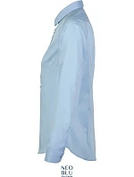 NEOBLU Blaise Women Mikro keprová halenka s dlouhým rukávem 24.3183 soft blue NEOBLU Blaise Women Mikro keprová halenka s dlouhým rukávem 24.3183 soft blue