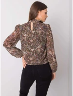 Halenka D50039F11031A tmavě zelená Halenka D50039F11031A tmavě zelená