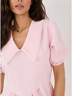 Šaty MI SK 3429 1.92 světle růžová