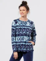 Pyžamo Key LHS 894 B24 long/r S-XL dámské