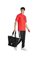 Pánské tričko adidas Logo Graphic červené JJ3934 pánské