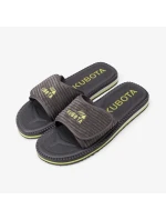 Manšestrové žabky na suchý zip Kubota graphite KUBKRZ-AW23-02-28