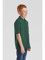 Fruit of the Loom Kids 65/35 Polo Dětské piqué polo 16.3417 black Fruit of the Loom Kids 65/35 Polo Dětské piqué polo 16.3417 black