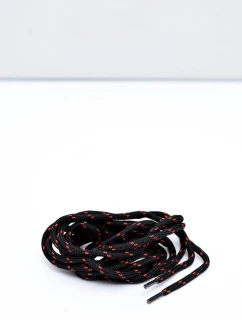 CORBBY Turistické tkaničky Černo Červené