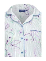 Dámská noční košile 10232-178-6 zelenofialová - Pastunette Dámská noční košile 10232-178-6 zelenofialová - Pastunette