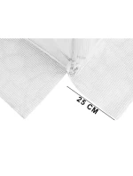 Krycí plachta pro zahradní tunel 200x300x200 cm BÍLÁ