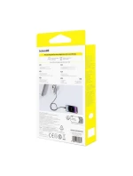 Kabel Baseus Dura typ C 20W 1m (šedý/černý)