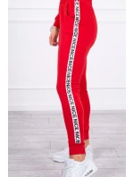 Sada s ozdobnými pásky červená Sada s ozdobnými pásky červená