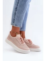 Průsvitné Tenisky Na Platformě Růžové Tanvi