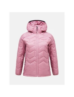 Peak Performance W Bunda s kapucí Elevate Liner Hood hnědá